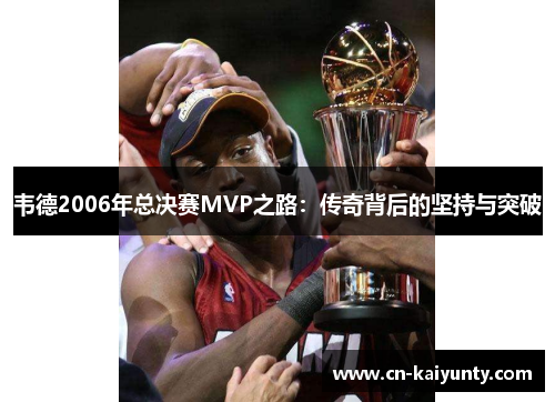 韦德2006年总决赛MVP之路：传奇背后的坚持与突破